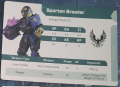 Spartan Brawler (Fireteam Wolf) Card